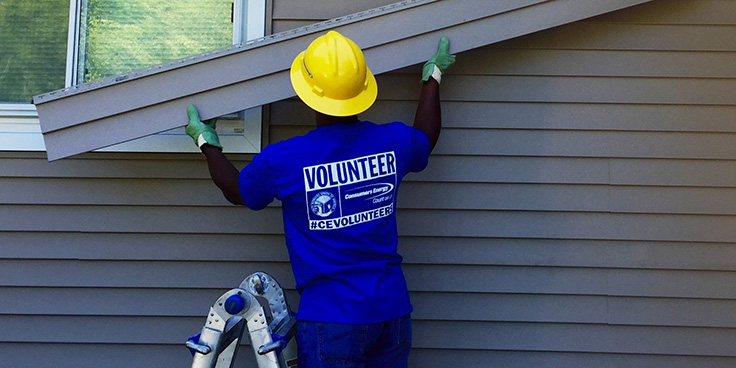 Habitat for Humanity Roofing Work